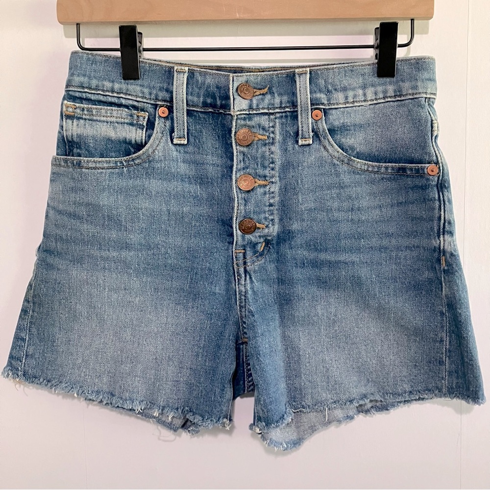 Madewell High Rise Denim Blue Women's Shorts SIze 25